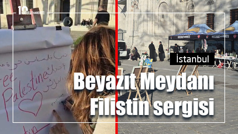 Beyazıt meydanı Filistin sergisi