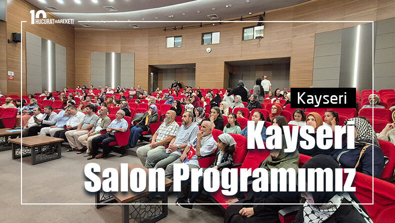 Kayseri Temsilciliğimizin salon programı