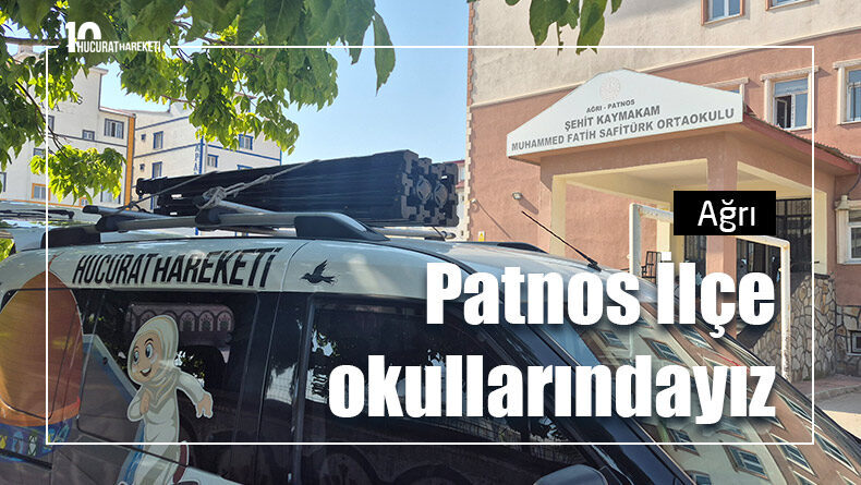 Ağrı Patnos okullarındaydık
