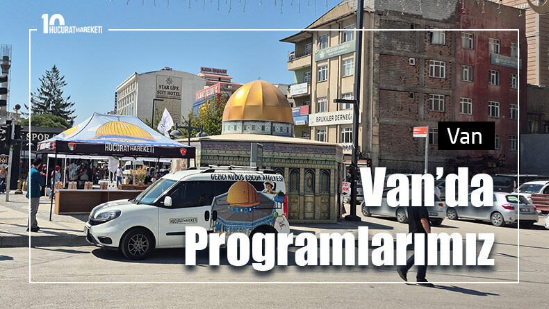 Van’da Filistin programlarımız